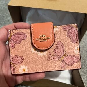 Brand new Coach Butterfly Accordion Wallet